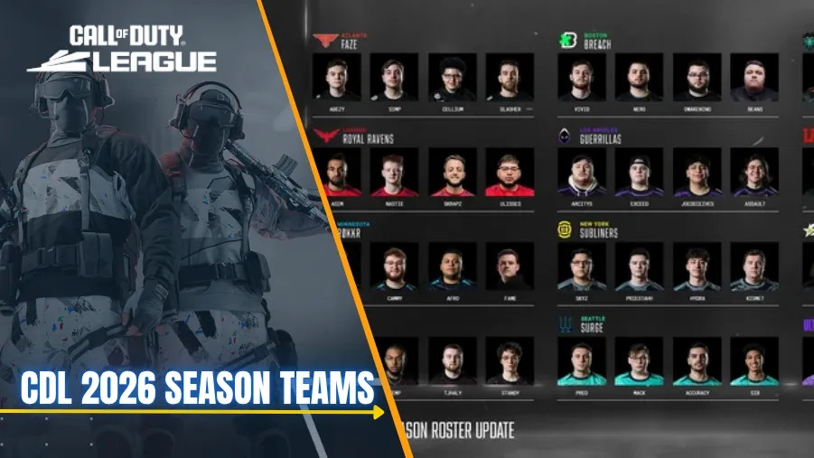 CDL 2026 Season Teams All Teams 2026 Current Roster